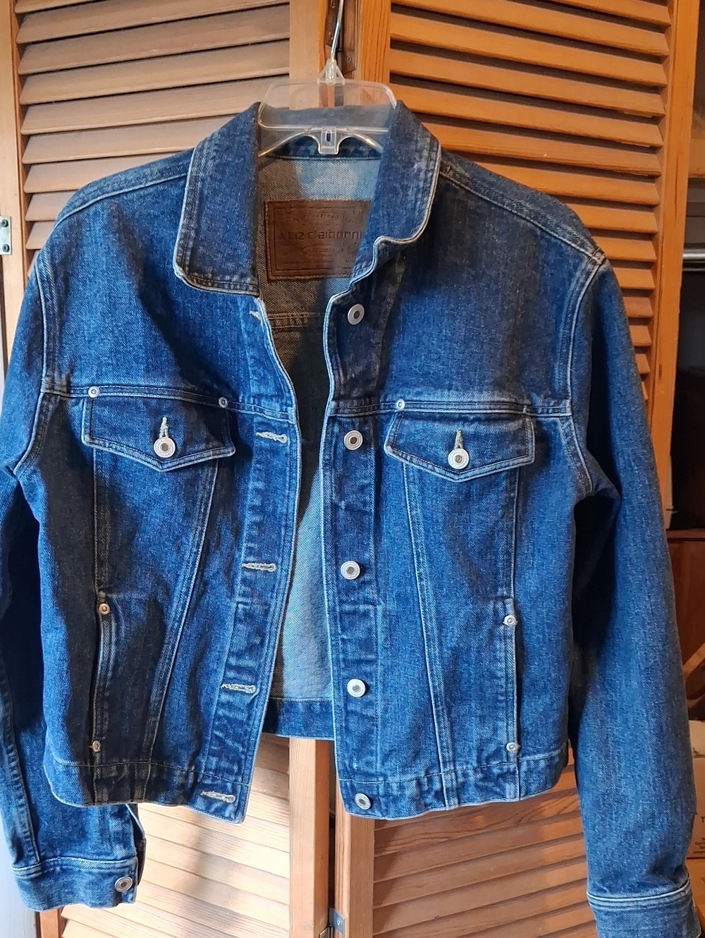 Vintage Liz Claiborne Denim Jacket Size L